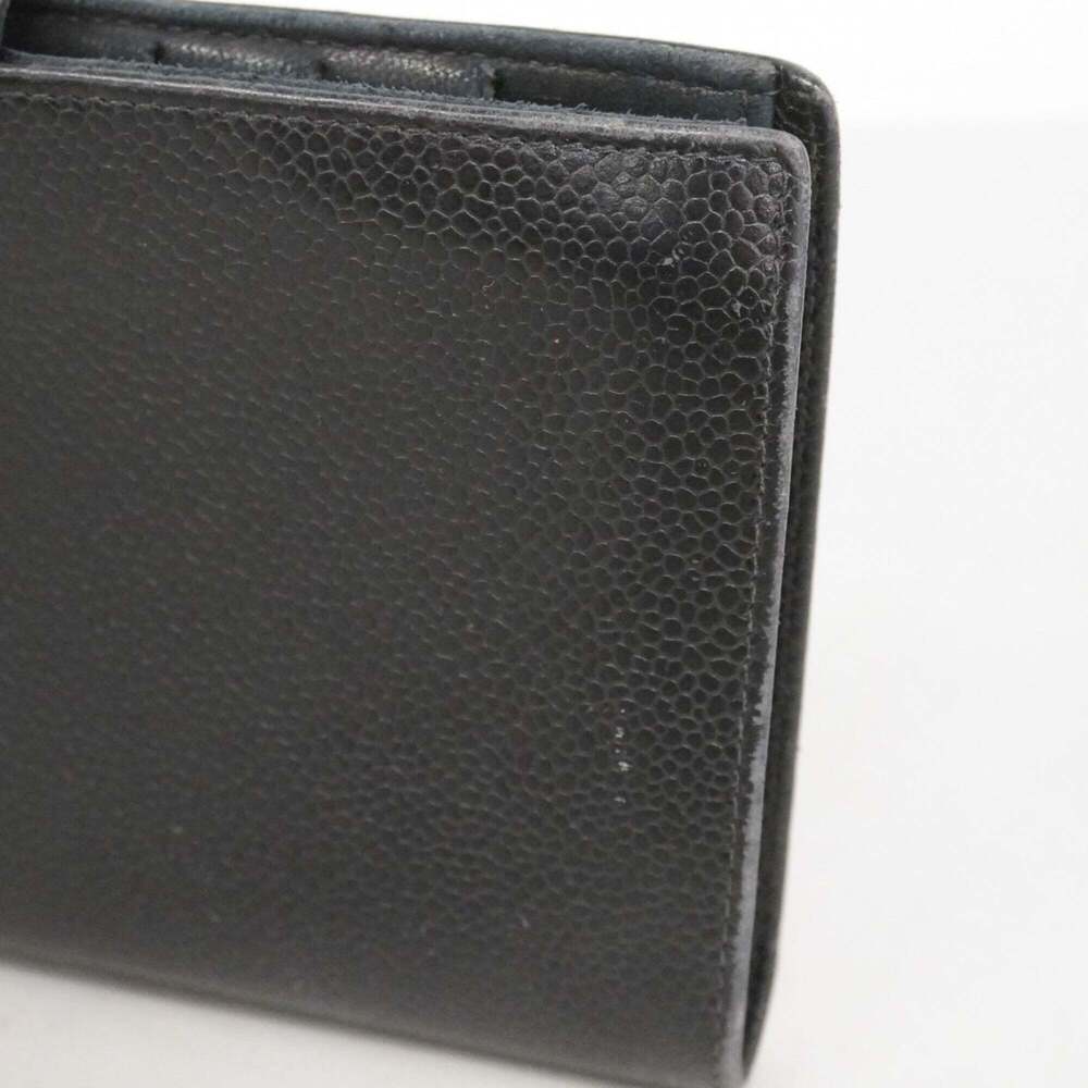 CHANEL Black Caviar Leather Wallet - Picture 8 of 9